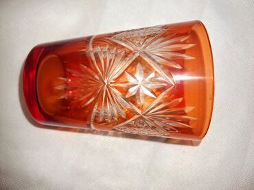 Посуда: Набор для воды, сока, пунша. Чехословакия, Богемия. Не пользованый, в — 9