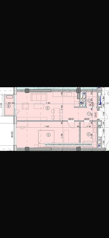квартиры с: 2 комнаты, 68 м², Элитка, 2 этаж, ПСО (под самоотделку) — 3