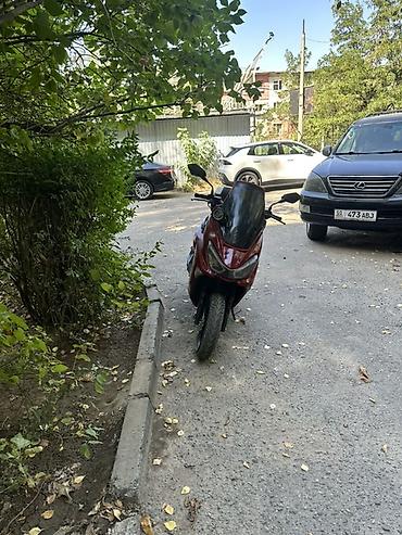 t 25: Скутер/максискутер городского класса, бордовый цвет. Особенности и — 2