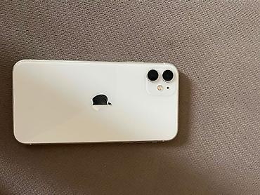 iphone temiri: IPhone 11, 64 GB, Ağ — 2