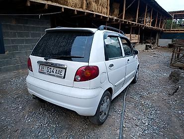 арзан матиз 1: Daewoo Matiz: 2002 г., 0.8 л, Кол менен иштөөчү, Бензин, Хетчбек — 2