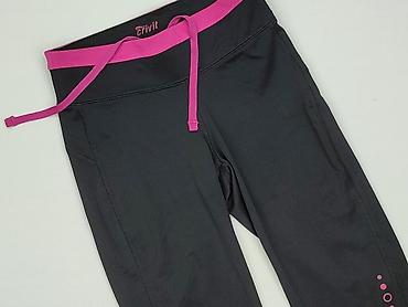 czarne dresy: Crivit, Legginsy Sportowe damskie, rozmiar XS — 1
