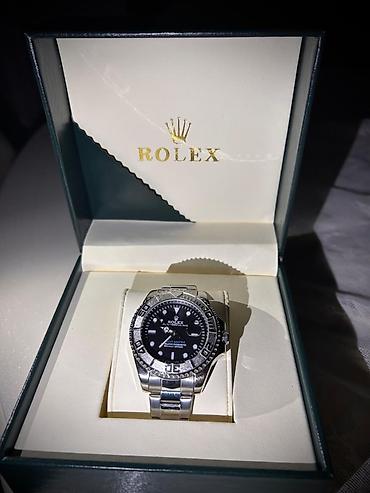 Aksesuarlar: Yeni, Qol saatı, Rolex, rəng - Qara — 3