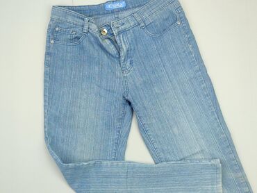 spódnice dżinsowe z przetarciami: Jeans, L (EU 40), condition - Good