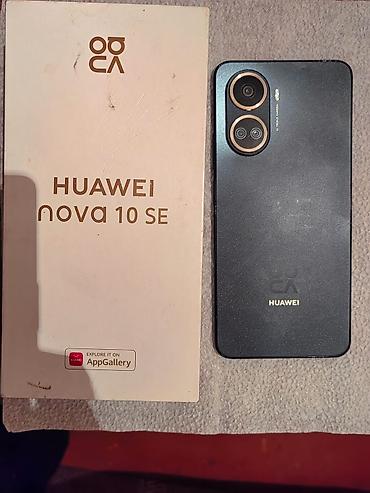 telfolar: Huawei Nova 10 SE, 256 GB, rəng - Qara, Barmaq izi — 1