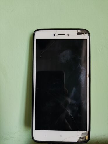 xiaomi ekran: Xiaomi Redmi Note 4G Dual Sim, 16 GB, rəng - Ağ, 
 Barmaq izi