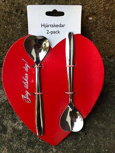Kašike: HjärtsskedAR – set od 2 kašičice u obliku srca - Pakovanje: 2 komada — 1