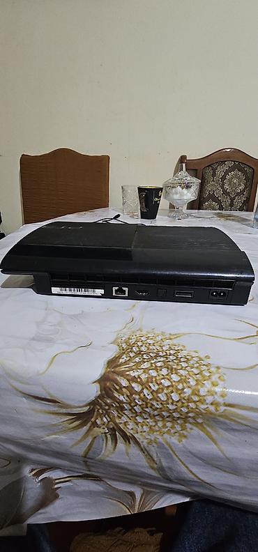 kabel av ps3: Məhsul: Sony PlayStation 3 Super Slim oyun konsolu + 2 ədəd DualShock — 3