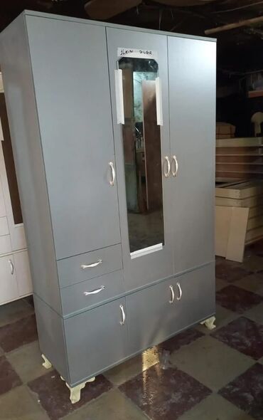 Dolablar: Yeni, Açılan, 3 qapılı Düz dolab, Qarderob, paltar dolabı, Azərbaycan — 13