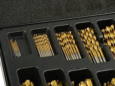 Burgije: Set spiralnih burgija u koferu – višedeljni komplet - Veliki komplet — 3