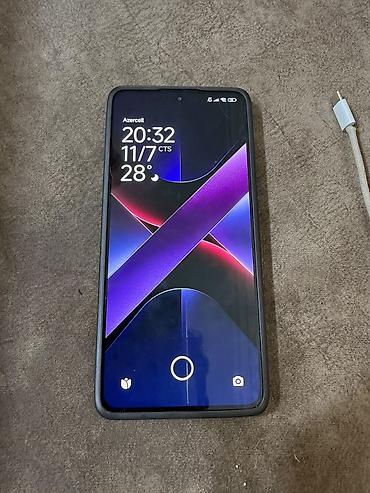 nömre azercell: Poco X7 Pro, 256 GB, rəng - Sarı, Barmaq izi — 1