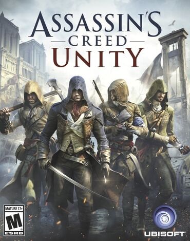 PS4 (Sony Playstation 4): Assassin's Creed Unity Ps 4 ucun (İşlenmiş)