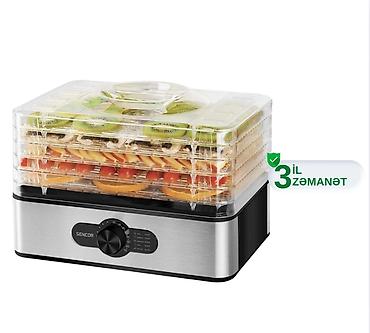 №: 9375 Məhsulun adı: Meyvə və tərəvəz üçün quruducu Sencor SFD 950SS