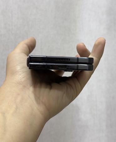 Мобильные телефоны и аксессуары: Samsung Galaxy Z Fold 5, Б/у, 256 ГБ, цвет - Черный, 1 SIM, 2 SIM, eSIM — 6