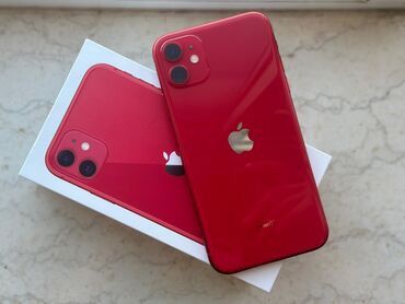 iphone 6 batareya: IPhone 11, 128 GB, Qırmızı