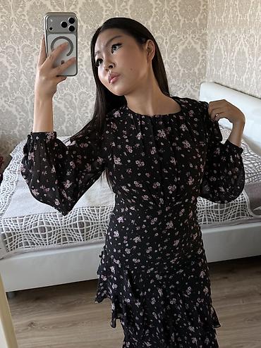 этно кийим: Кече көйнөгү, Суу периси, Узун модель, Жеңдери менен, M — 3