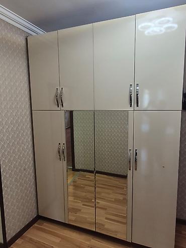 Ağ rəngli, modern dizaynlı paltar şkafı - Material: laminat/MDFlam lalafo.az -da Ağ rəngli, modern dizaynlı paltar şkafı - Material: laminat/MDFlam