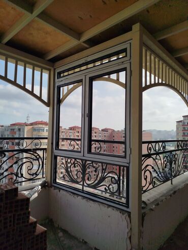 Plastik pəncərələr: ALÜMİNİUM PLASTİK ŞÜŞƏ QAPI PƏNCƏRƏ SİFARİŞİ. KƏYFİYYƏTLİ — 6