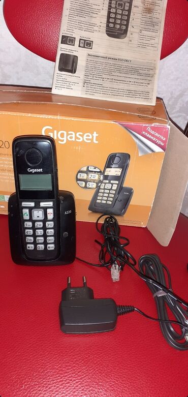 işlemiş telefonlar: Стационарный телефон Gigaset, Беспроводной, Новый, Самовывоз