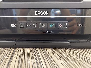 Printer və kseroks aparatları: Epson L366 printer satılır. Çox az istifadə olunub və əla — 8