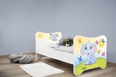 patike dior: Dečiji krevet 160x80 cm – Happy Kitty Little Elephant - Proizvod — 1