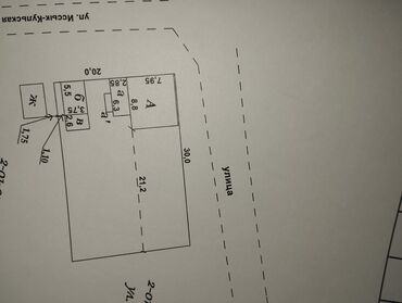 участок сатылат: 90 кв. м, 5 бөлмө, Брондолгон эшиктер, Балкон айнектелген, Унаа токтотуучу жай