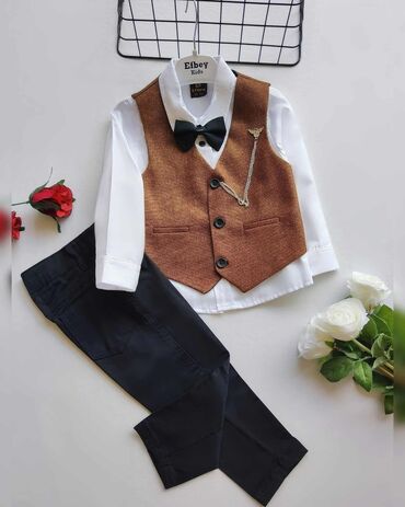 Kostimi za maskenbal: Dečiji komplet odela sa prslukom, idealan za svečane prilike — 10