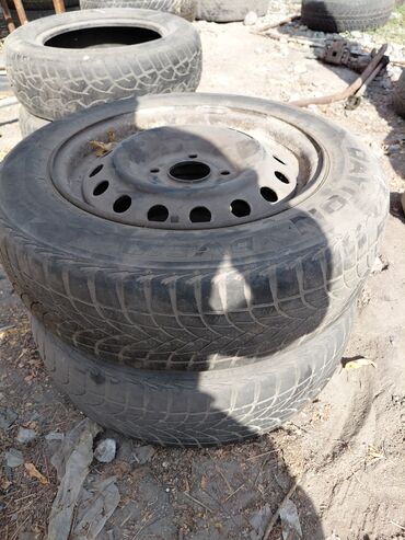 колесо на бус: Дөңгөлөктөр монтажда 185 / 65 / R 15, Колдонулган, Жуп, Жеңил унаалар, Темир, тешиктери - 4