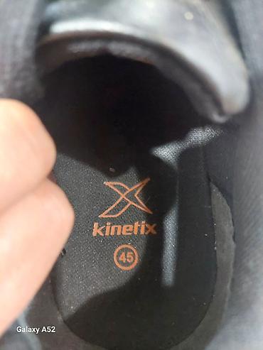 Ayaqqabılar: Kinetix kişi ayaqqabısı - Rəng: qara - Üst material: dəri teksturalı — 5