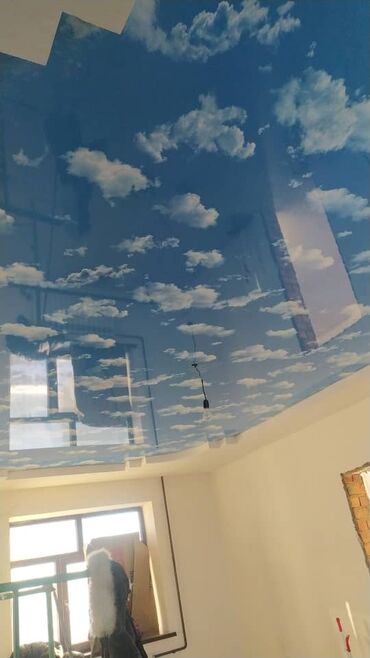 Натяжной потолок: Натяжной потолок Глянцевое, 3D потолки, Матовое Монтаж, Демонтаж, Бесплатная консультация — 7