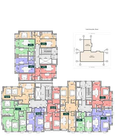 кв 106: 4 комнаты, 111 м², Элитка, 12 этаж, ПСО (под самоотделку) — 3