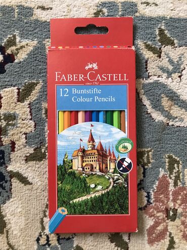 чемодан художника: Карандаши Fabre-Castell. Вскрытые, но ни разу не использованные