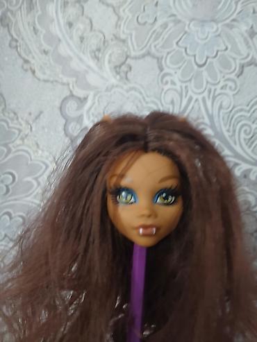 детиский кийим: Голова куклы Monster high clowdeen wolf (голова куклы клодин вульф) — 3