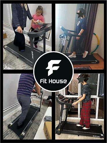 Беговые дорожки: Беговая дорожка для всей семьи Fit House 🔋Мощность 3.5 л/с ⚡️ — 5