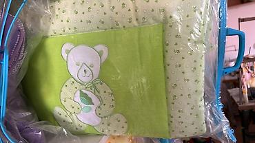 Posteljina: Komplet posteljine za krevetac – više boja i dečjih motiva - Set u — 10