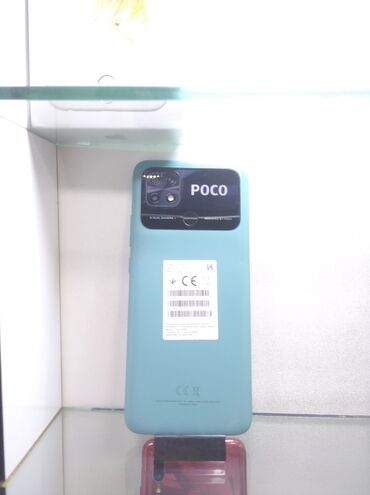 Poco: Poco C40, 128 GB, rəng - Mavi, Zəmanət, Sensor, Face ID