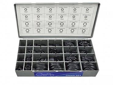 Ostali pribor i dodaci za alate: Set organizera sa O‑ring zaptivkama – komplet u metalnom stalku - — 6