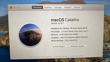 apple macbook pro: 8 ГБ ОЗУ, 15 "