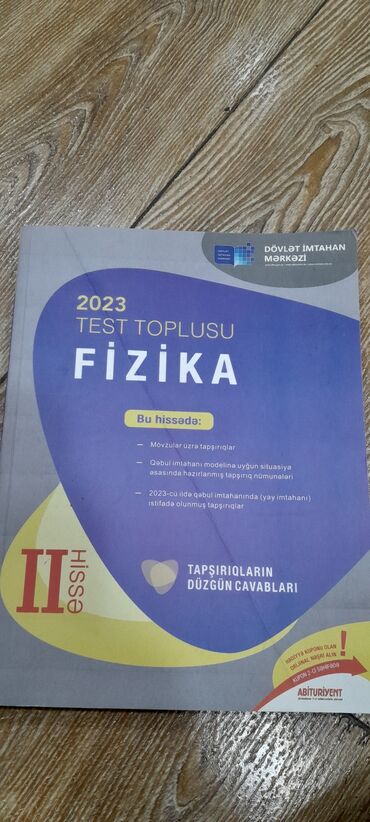 fizika 1ci hisse cavablari: Ilk seyfesi bele açilmayib isdedilmeyib.
FIZIKA 2 CI HISSE