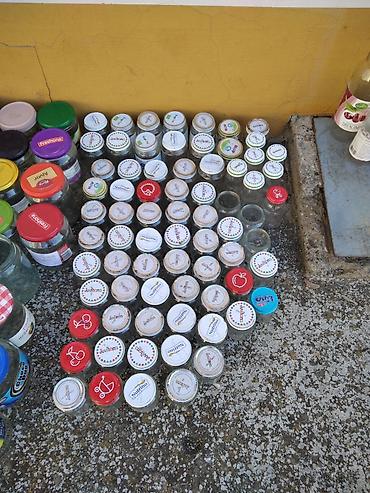 Ostalo posuđe: Razne tegle, teglice, false, flasice-razlicite gramaze. Sve cisto I sa — 10