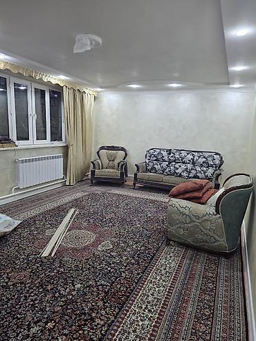 сдаю дом в селе: 100 м², 5 комнат, Аламединский рынок / базар, Семейным — 8