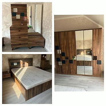 İkinəfərlik çarpayı, Dolab, Termo, 2 tumba, İşlənmiş