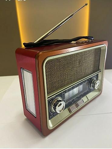 flashkart: Nostalji görünüşlü səs gücləndirici Fm radio Bluetooth USB flashkart — 9