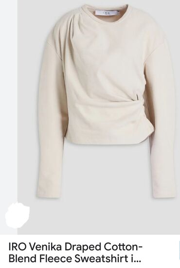 Dukserice: Balenciaga, S (EU 36), Jednobojni, bоја - Crna — 8
