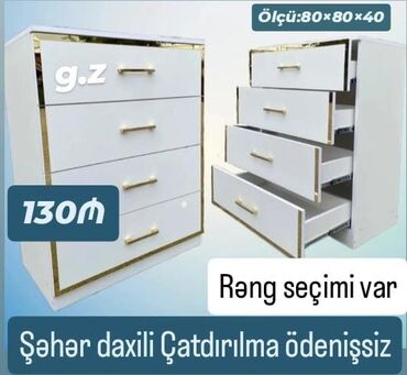 Dolablar: *Kamod 💫130Azn* ✔️Rəng seçimi sərbəst *İstehsal Rusiya Laminat