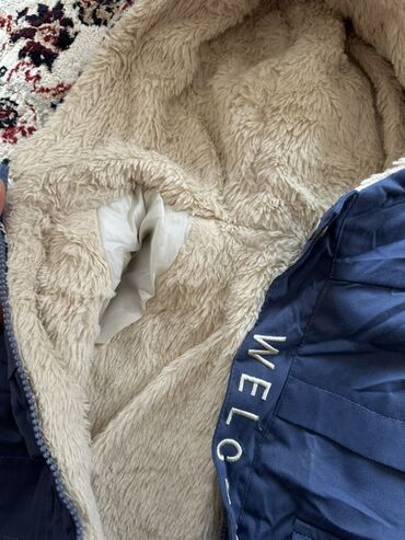 Верхняя одежда: Детские зимние куртки, размер 92. 1) Baby Go (оранжевая) - Тёплая — 5