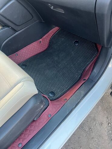 Полики: 5D Eva Полики Для салона Toyota, цвет - Красный — 7