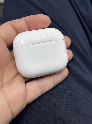 Elektronika: İşlənmiş Simsiz (Bluetooth) Qulaqcıqlar, Apple, rəng - Ağ — 2