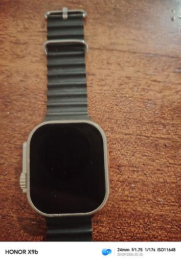 Aksesuarlar: Smart saat – Watch Ultra (49 mm) Xüsusiyyətlər: - Korpus: Titanium və — 1
