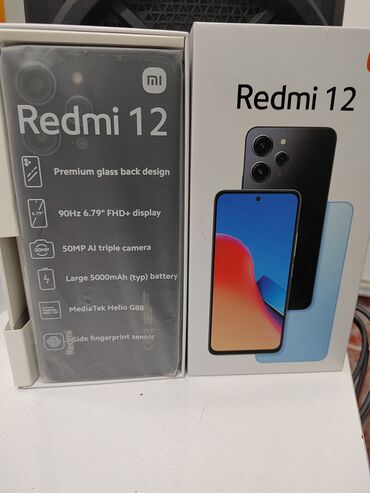 Mobil telefon və aksesuarlar: Xiaomi Redmi 12, 256 GB